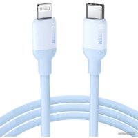 Кабель Ugreen US387 20313 USB Type-C - Lightning (1 м, голубой)