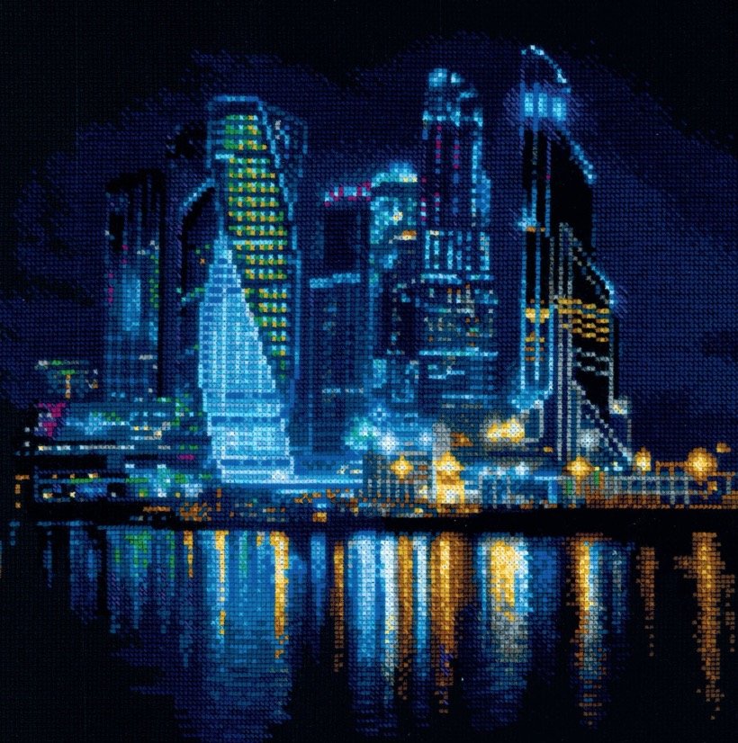 

Набор для вышивания Риолис Москва-Сити 2075