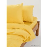 1.5-спальный комплект постельного белья GoodNight Сатин Делюкс 1.5 377150 (горчица)