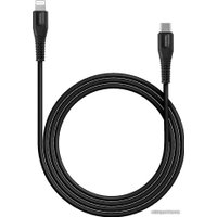 Кабель Canyon MFI-4 CNS-MFIC4B USB Type-C - Lightning (1.2 м, черный)