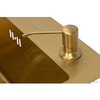 Кухонная мойка ARFEKA ECO AR мойка 600*500, коландер, дозатор GOLD