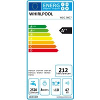 Встраиваемая посудомоечная машина Whirlpool WSIC 3M27