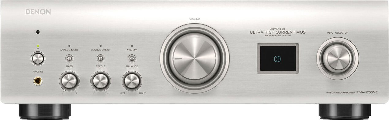 

Интегральный усилитель Denon PMA-1700NE (серебристый)