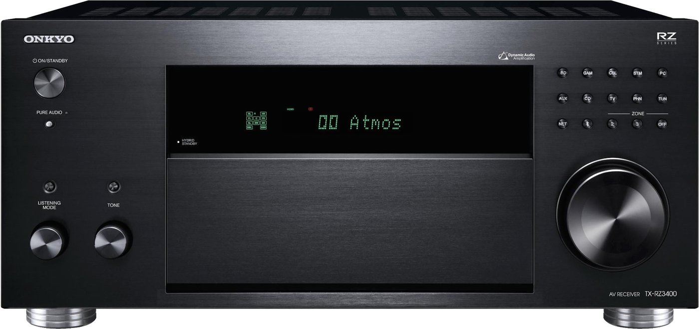 

AV ресивер Onkyo TX-RZ3400 (черный)