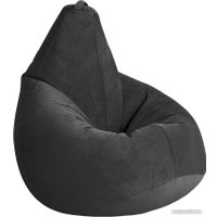Кресло-мешок Kreslomeshki Груша L GV-110x80-CH (черный)