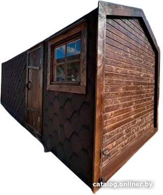 Русская баня Лесоторговая компания Барни 3 2.4x6м