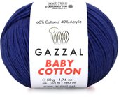 Baby cotton 3439 50 г 165 м (синий)