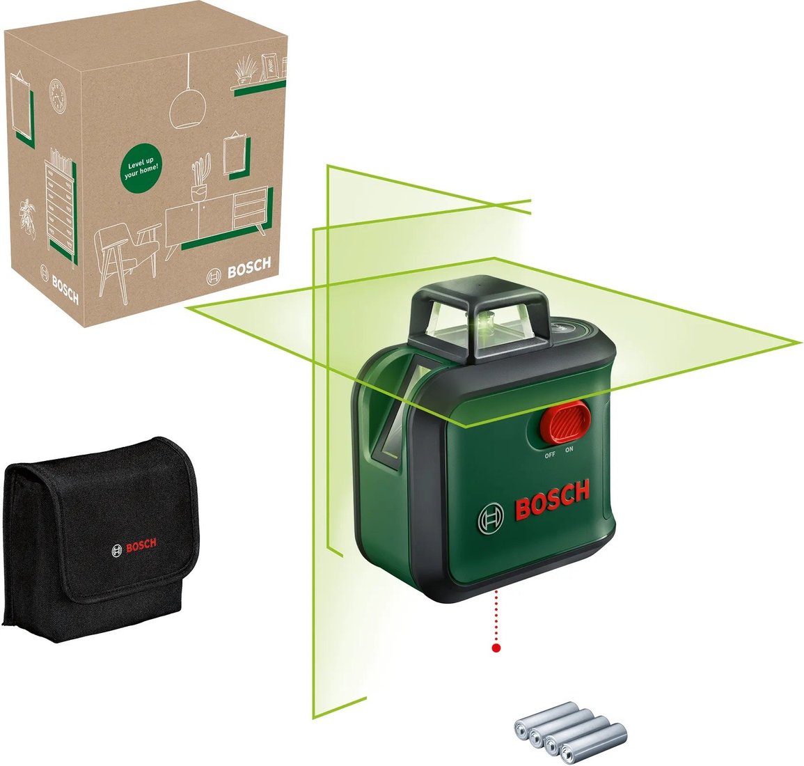 

Лазерный нивелир Bosch AdvancedLevel 360 0603663BZ0