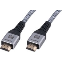 Кабель Cablexpert CCP-HDMI16K-2M HDMI - HDMI (2 м, серый) в Борисове