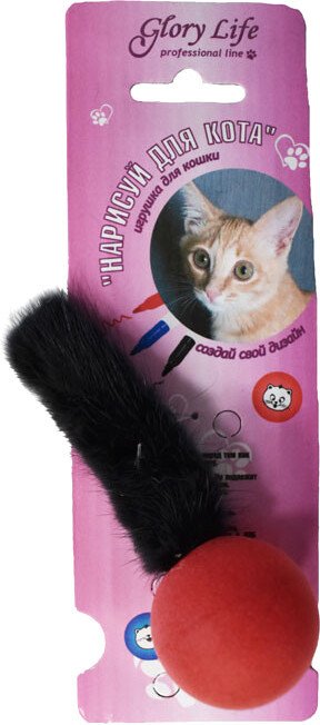 

Игрушка для кошек Glory Life Нарисуй для кота лапка норки дразнилка 147250