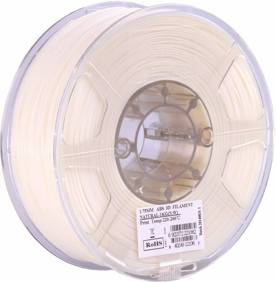 

Пластик eSUN ABS 1.75 мм 1000 г (натуральный)