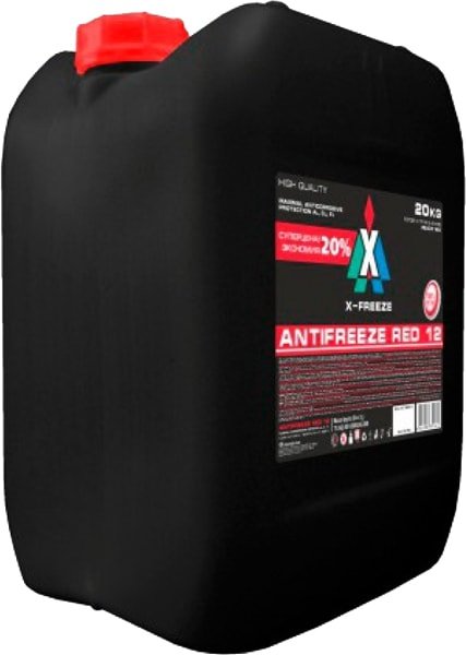 

Антифриз X-Freeze Red 20кг