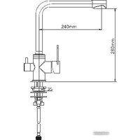 Смеситель Gappo G4399-1