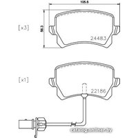  Brembo P85142