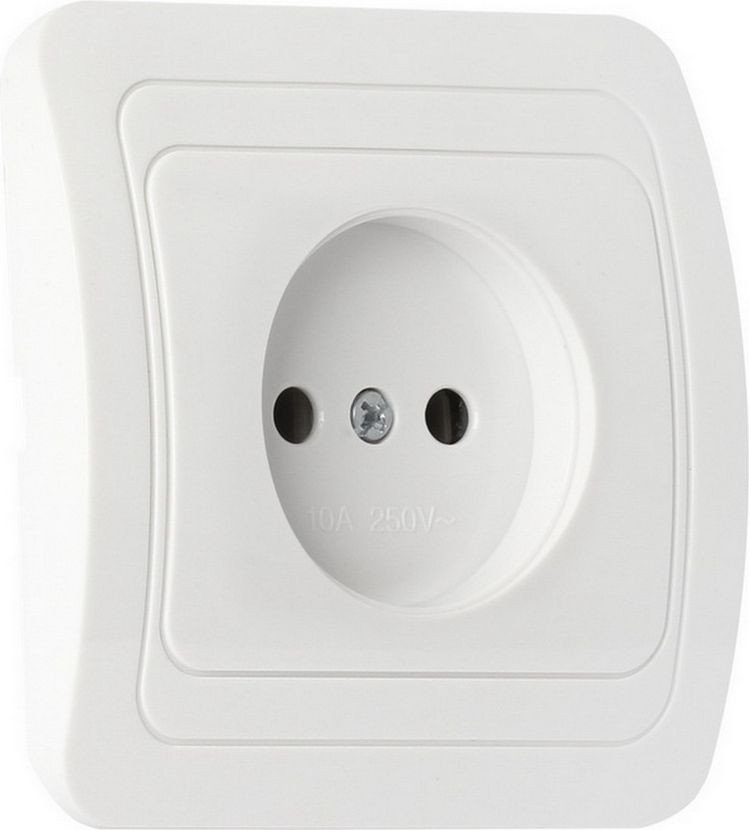 Розетка Smart Buy SBE-02w-10-S1-N-c (белый)