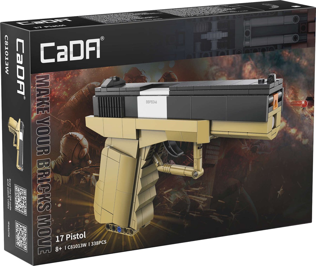 

Конструктор CaDa Пистолет C81013W