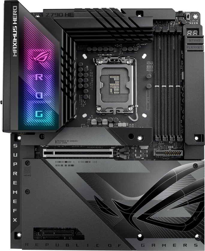 

Материнская плата ASUS ROG Maximus Z790 Hero BTF