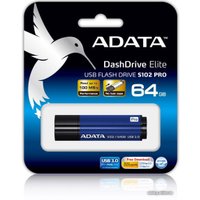 USB Flash ADATA S102 Pro Advanced 64GB (AS102P-64G-RBL)