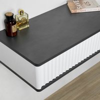Туалетный столик без зеркала Shtabe Royal 5014 эко (металл бруклин)