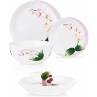 Столовый сервиз Luminarc Дивали Пинк Орхидея P9939 (46пр)