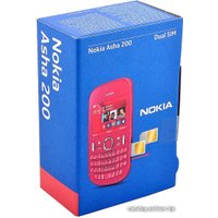 Кнопочный телефон Nokia Asha 200