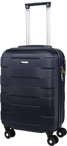 Чемодан-спиннер March Bumper 55 см (темно-синий)