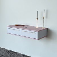Туалетный столик без зеркала Shtabe Royal 5210 эко (зефир/р.золото)
