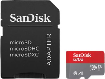 Карта памяти SanDisk Ultra microSDXC SDSQUA4-1T00-GN6MA 1TB (с адаптером)
