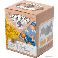 Черный чай Сугревъ с имбирем и апельсином 15 шт