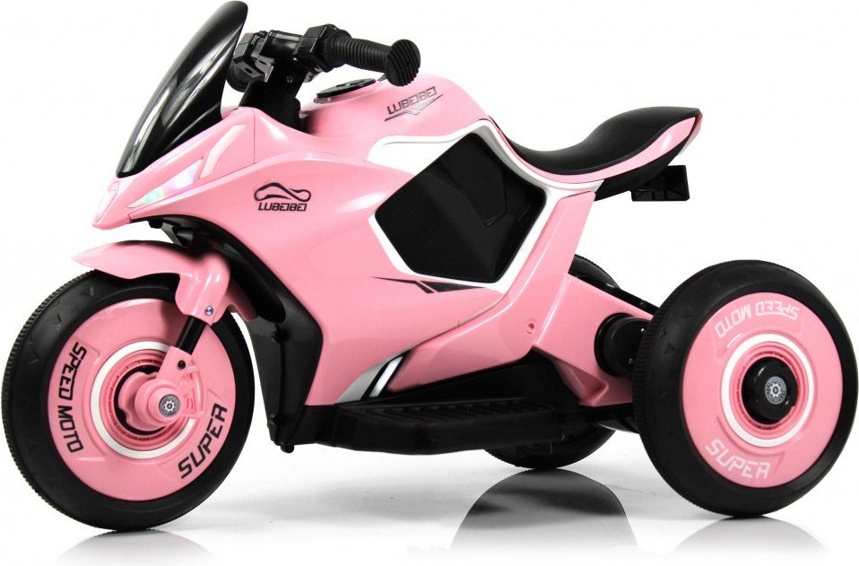 

Электротрицикл RiverToys G004GG (розовый)