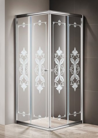 Душевой уголок Cezares Giubileo-A-2-80-Scorrevole-CP-Cr