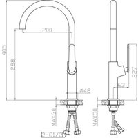 Смеситель Agger A2600100