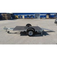 Одноосный прицеп AvtoS A25P1B (2500x1500x, R13, ресс. AL-KO)