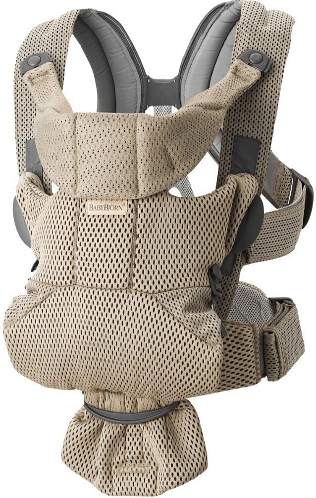 

Рюкзак-переноска BabyBjorn Move Mesh 0990.02 (grey beige)