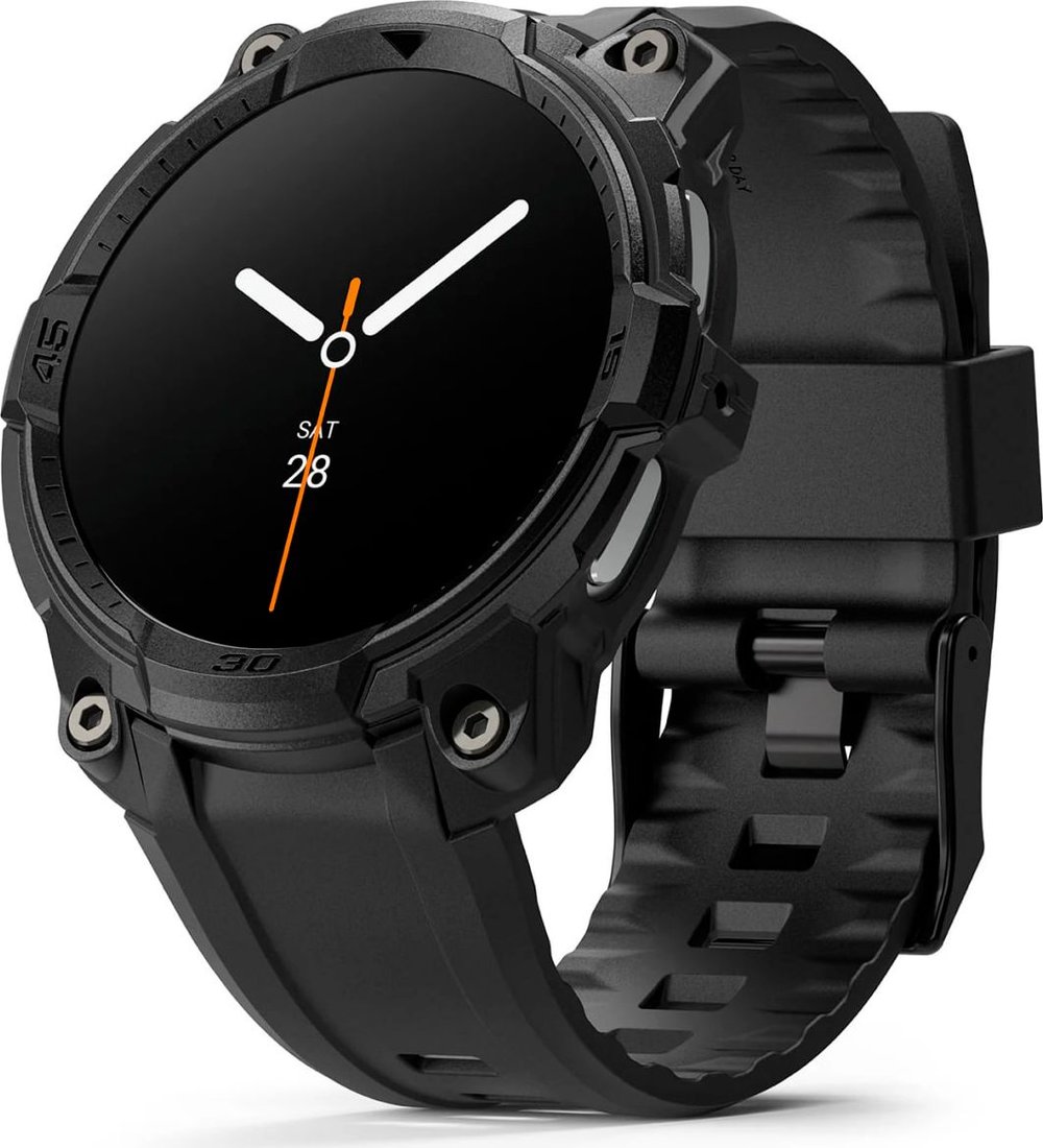 Ремешок Ringke Rugged Gear для Galaxy Watch 8 44mm All Black