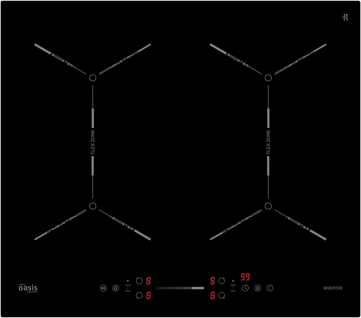 

Варочная панель Making Oasis Everywhere P-EIGD
