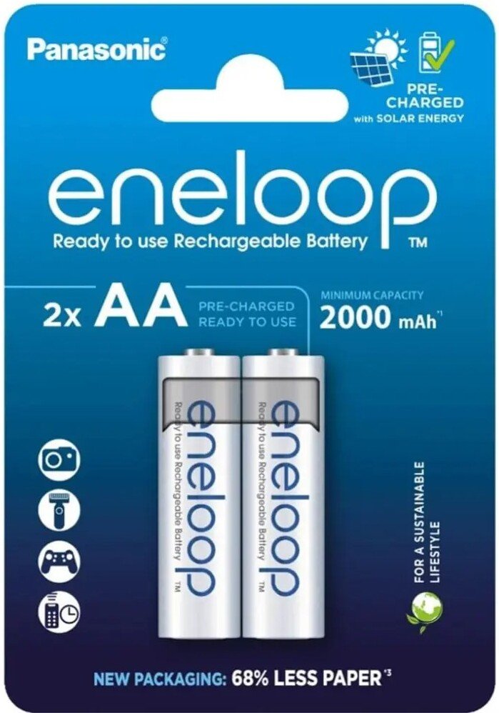 

Аккумулятор Panasonic Eneloop AA BK-3MCDE/2CP (2 шт)