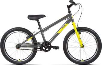 Детский велосипед Altair MTB HT 20 1.0 2022 (темно-серый/желтый)
