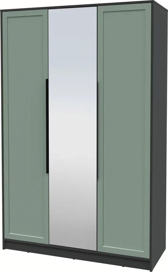 

Шкаф распашной Интерлиния Концепт Тренд КТ-Ш3(з) (антрацит/мята)