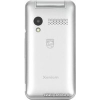 Кнопочный телефон Philips Xenium E2601 (серебристый)