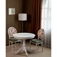 Кухонный стол Виста Вена 90x90/120 (белый)