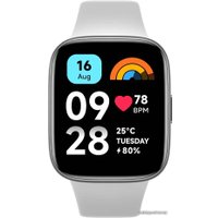 Умные часы Xiaomi Redmi Watch 3 Active (серый, международная версия)