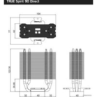 Кулер для процессора Thermalright True Spirit 90 Direct