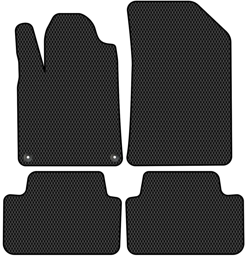 

Комплект ковриков для авто Alicosta Peugeot 407 I (седан / 6D) 2004 - 2010 (черный, ромб)