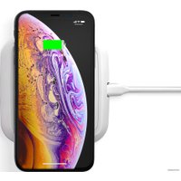 Беспроводное зарядное Zens Single Fast Wireless Charger (белый)