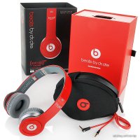 Наушники Beats Solo HD red