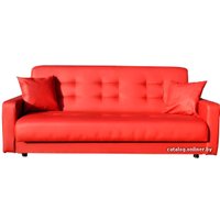 Диван Луховицкая Мебельная Фабрика Аккорд 140 (красный)