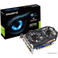 Видеокарта Gigabyte GeForce GTX 750 Ti OC 2GB GDDR5 (GV-N75TOC-2GI)