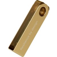 Аппаратный криптокошелек Ledger Nano S Plus (золотистый)