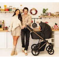 Универсальная коляска BEBETTO Pelpasso 2в1 Pro (04 Kaszmir/светло-бежевая кожа)